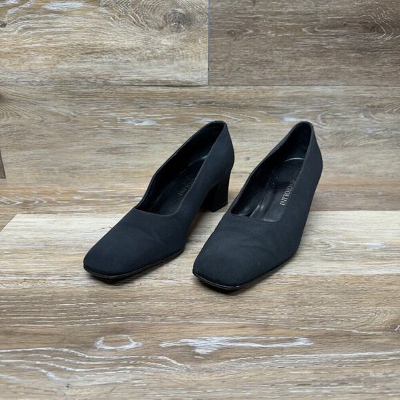 Enzo Angiolini Black Courts Pumps Women's Size 9 - Picture 1 of 7